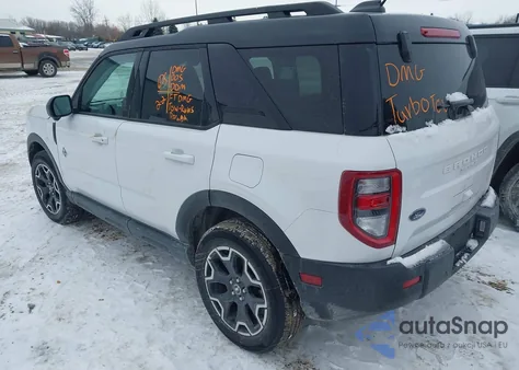 2025 Ford Bronco Sport Outer Banks from USA, damaged, VIN 3FMCR9CN9SRE34253